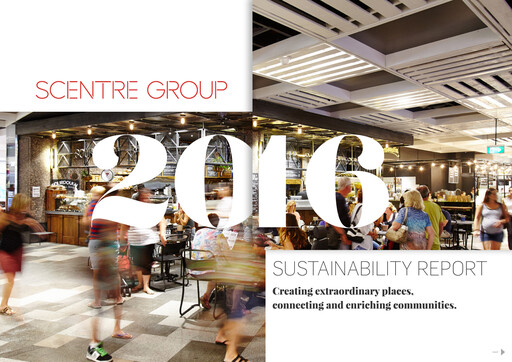 Thumbnail Scentre Group Sustainability Report 2016