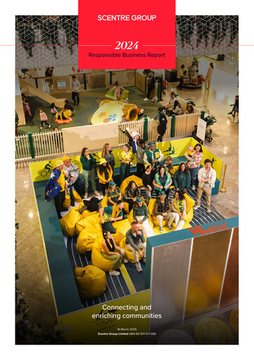 Thumbnail Scentre Group Sustainability Report 2024