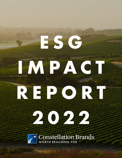 Thumbnail Constellation Brands ESG Report 2022