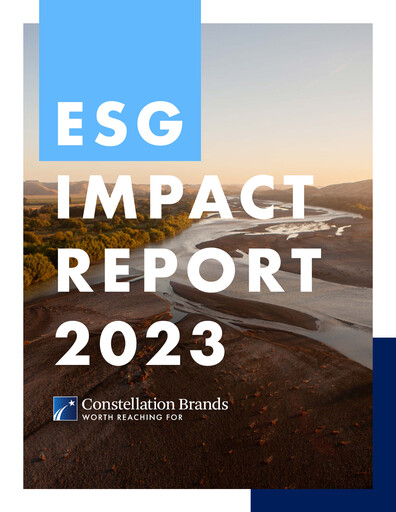 Thumbnail Constellation Brands ESG Report 2023