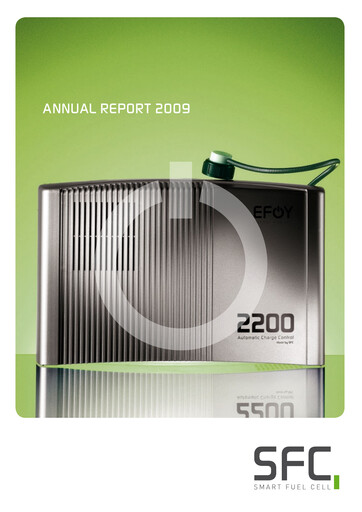 Thumbnail SFC Energy AG Annual Report 2009