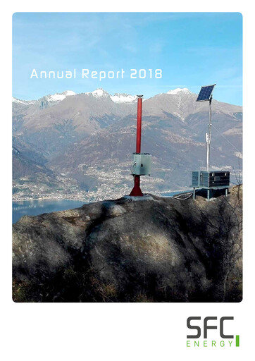 Thumbnail SFC Energy AG Annual Report 2018