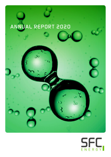 Thumbnail SFC Energy AG Annual Report 2020
