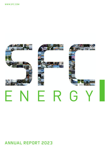 Thumbnail SFC Energy AG Annual Report 2023