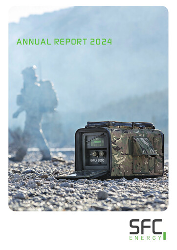 Thumbnail SFC Energy AG Annual Report 2024