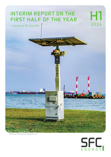 Thumbnail SFC Energy AG Half-year Report 2026-h1