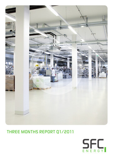 Thumbnail SFC Energy AG Quarterly Report 2011-q1
