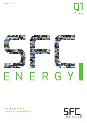 Thumbnail SFC Energy AG Quarterly Report 2024-q1