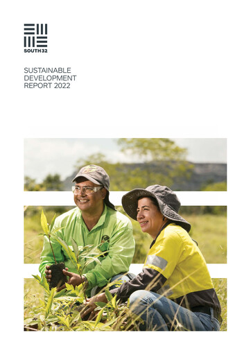 Thumbnail South32 Sustainability Report 2022