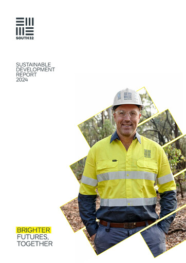 Thumbnail South32 Sustainability Report 2024