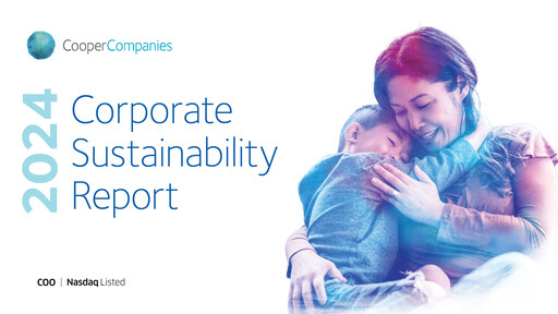 Thumbnail Cooper Companies Sustainability Report 2024