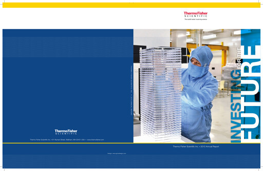Thumbnail Thermo Fisher Scientific Annual Report 2010
