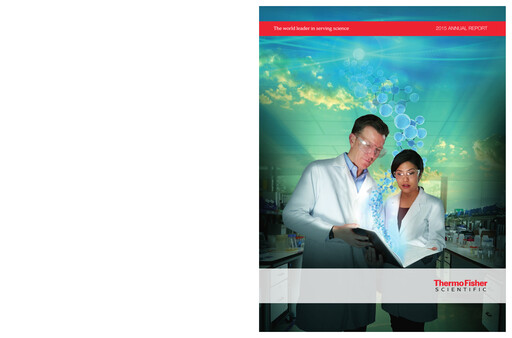 Thumbnail Thermo Fisher Scientific Annual Report 2015