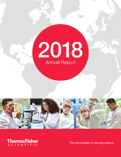 Thumbnail Thermo Fisher Scientific Annual Report 2018