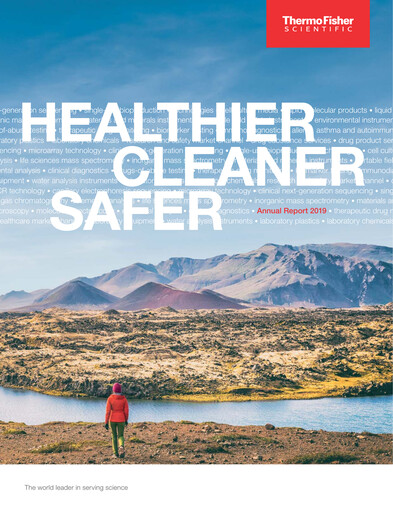 Thumbnail Thermo Fisher Scientific Annual Report 2019