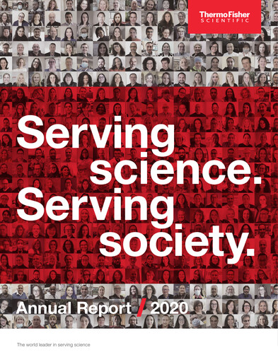 Thumbnail Thermo Fisher Scientific Annual Report 2020