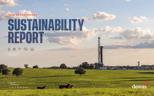 Thumbnail Devon Energy
 Sustainability Report 2025