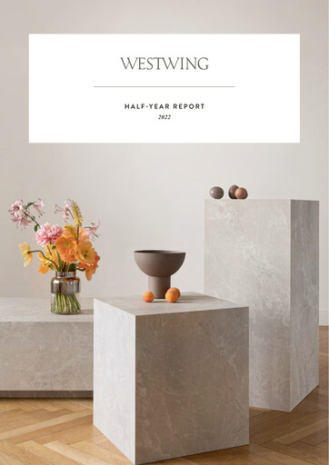 Miniature Westwing Group Rapport semestriel 2022-h1