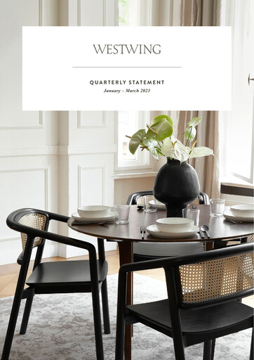 Miniature Westwing Group Rapport trimestriel 2023-q1