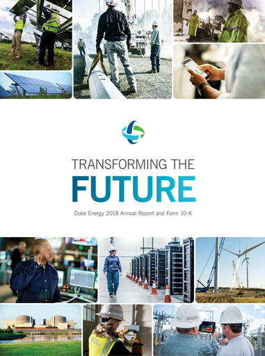 Thumbnail Duke Energy Annual Report 2018