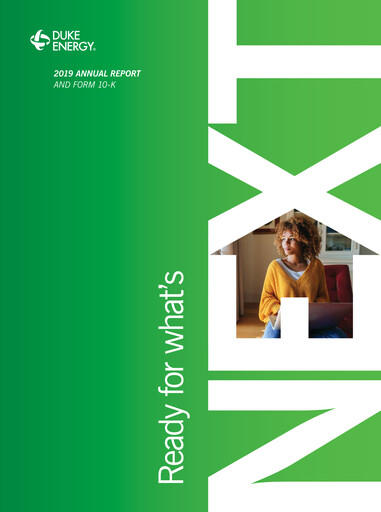 Thumbnail Duke Energy Annual Report 2019