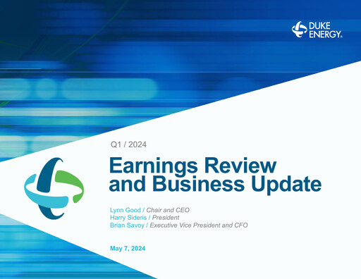 Thumbnail Duke Energy Quarterly Report 2024-q1