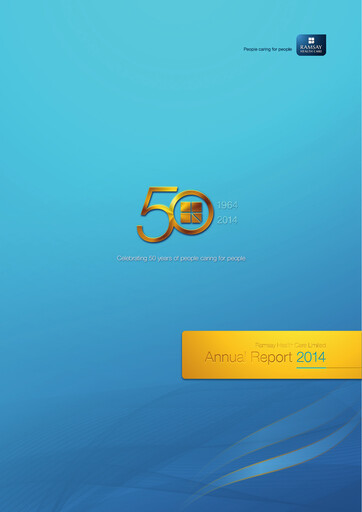 Thumbnail Ramsay Health Care Annual Report 2014