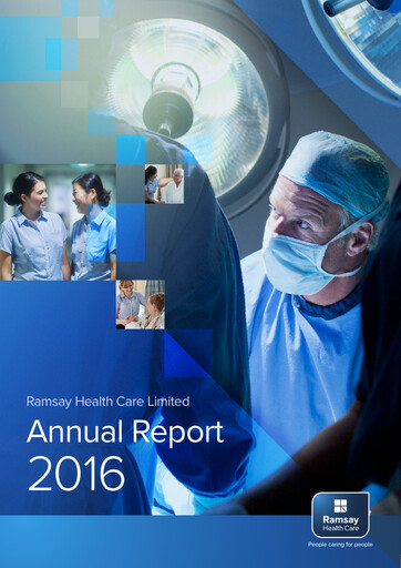 Thumbnail Ramsay Health Care Annual Report 2016