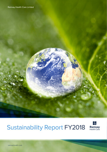 Thumbnail Ramsay Health Care Sustainability Report 2018