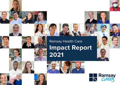 Thumbnail Ramsay Health Care Sustainability Report 2021