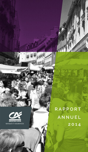 Thumbnail Caisse Régionale de Crédit Agricole du Morbihan Annual Report 2014