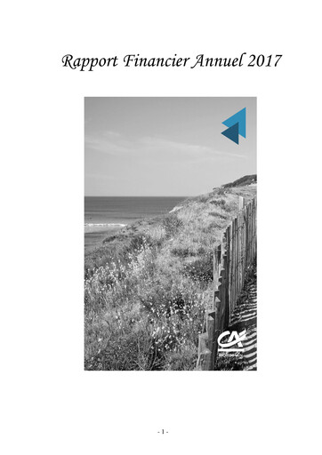 Thumbnail Caisse Régionale de Crédit Agricole du Morbihan Financial Report 2017