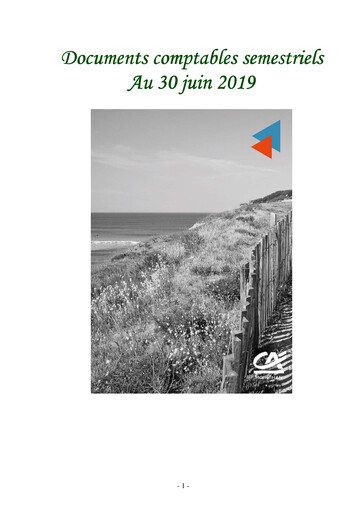 Miniature Caisse Régionale de Crédit Agricole du Morbihan Rapport semestriel 2019-h1