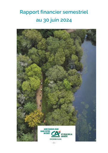 Thumbnail Caisse Régionale de Crédit Agricole du Morbihan Half-year Report 2024-h1