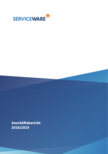 Thumbnail Serviceware Annual Report 2018-2019