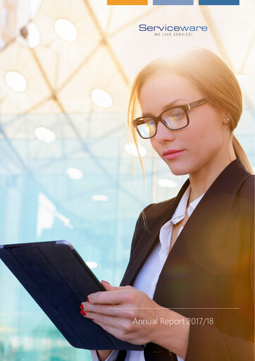 Thumbnail Serviceware Annual Report 2017-2018