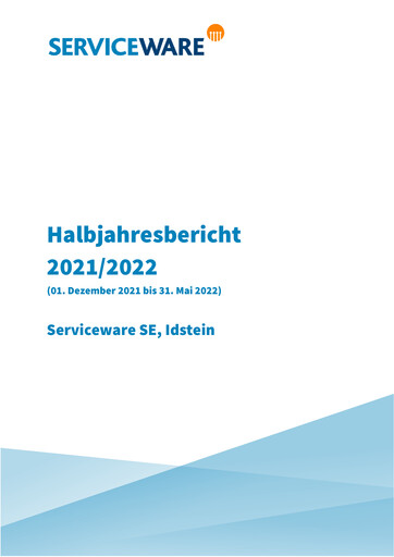 Thumbnail Serviceware Half-year Report 2021-2022-h1