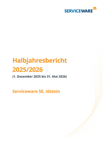 Thumbnail Serviceware Half-year Report 2025-2026-h1