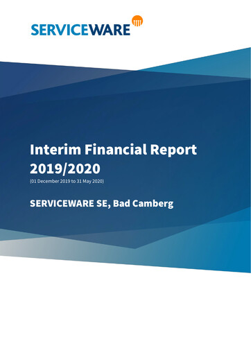 Thumbnail Serviceware Half-year Report 2019-2020-h1