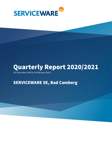 Thumbnail Serviceware Quarterly Report 2020-2021-q1