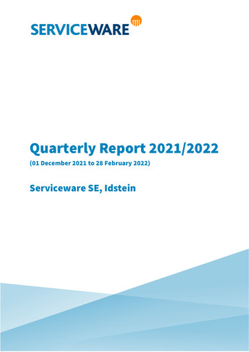 Thumbnail Serviceware Quarterly Report 2021-2022-q1