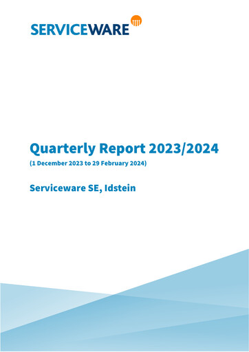 Thumbnail Serviceware Quarterly Report 2023-2024-q1