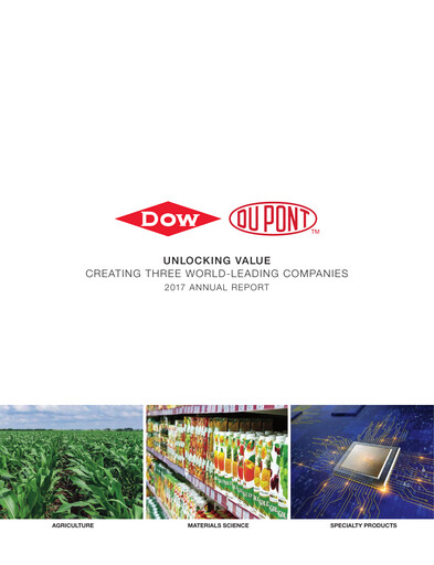 Thumbnail Dupont De Nemours Annual Report 2017