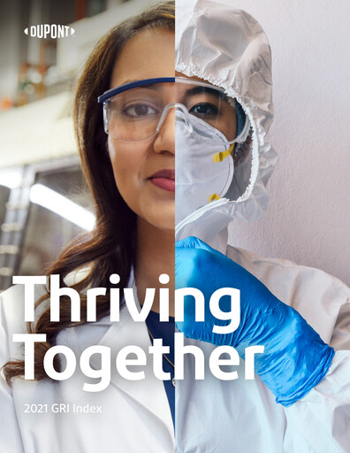 Miniature Dupont De Nemours Rapport de durabilité 2021