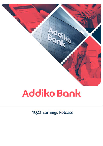 Thumbnail Addiko Bank
 Quarterly Report 2022-q1