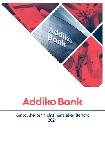 Thumbnail Addiko Bank
 Sustainability Report 2021
