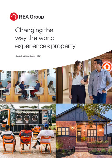 Thumbnail REA Group Sustainability Report 2021