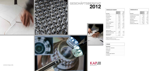 Vorschaubild KAP AG Jahresbericht 2012