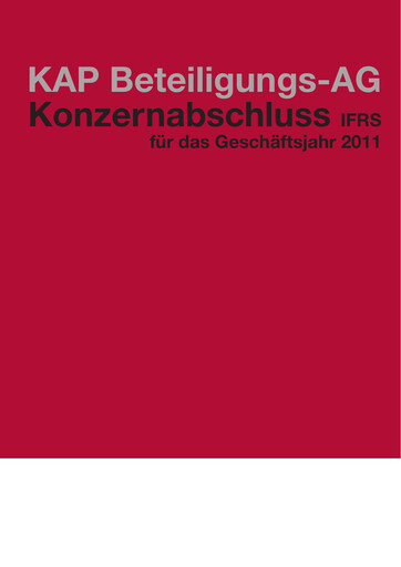 Vorschaubild KAP AG Finanzmitteilung 2011