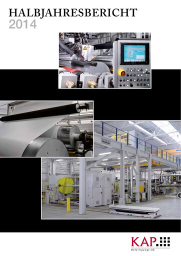 Miniature KAP AG Rapport semestriel 2014-h1